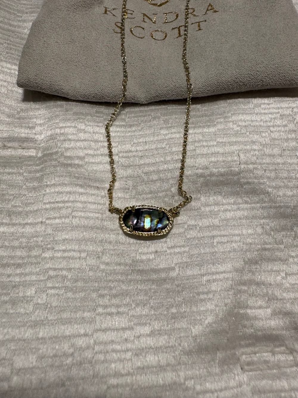 Kendra Scott Elisa Gold Pendant Necklace